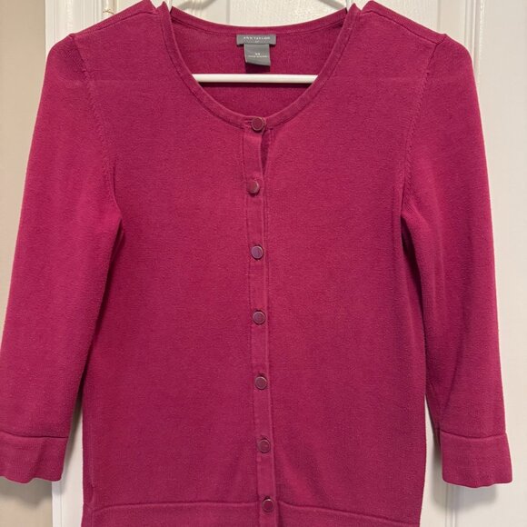 Ann Taylor Button-Up Cardigan XS - Picture 1 of 4
